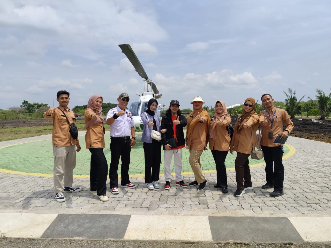 Destinasi Degega Demak Ramai Wisatawan di Libur Lebaran, Pingin Naik Helikopter Siapkan Uang Segini