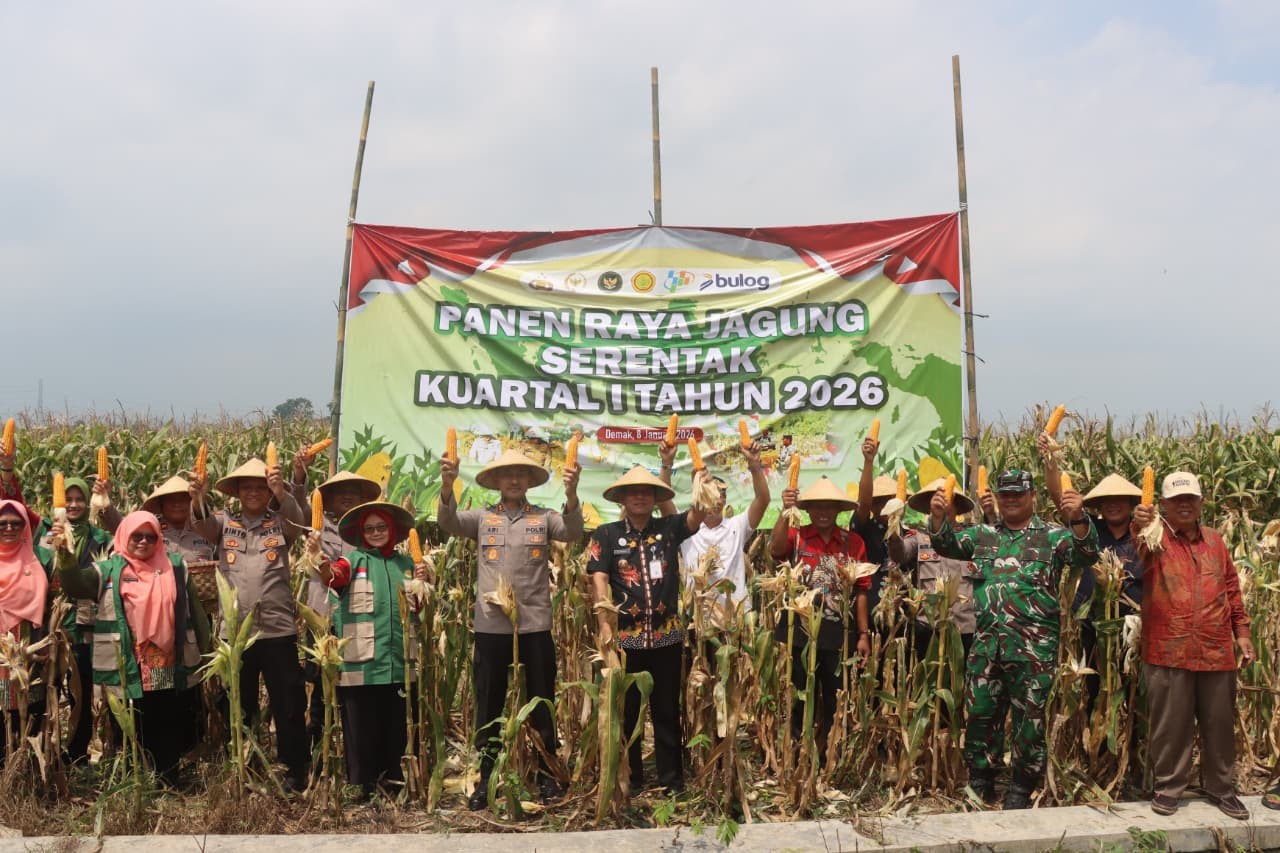 Panen Raya Jagung Serentak Kuartal I 2026 di Desa Sumberejo