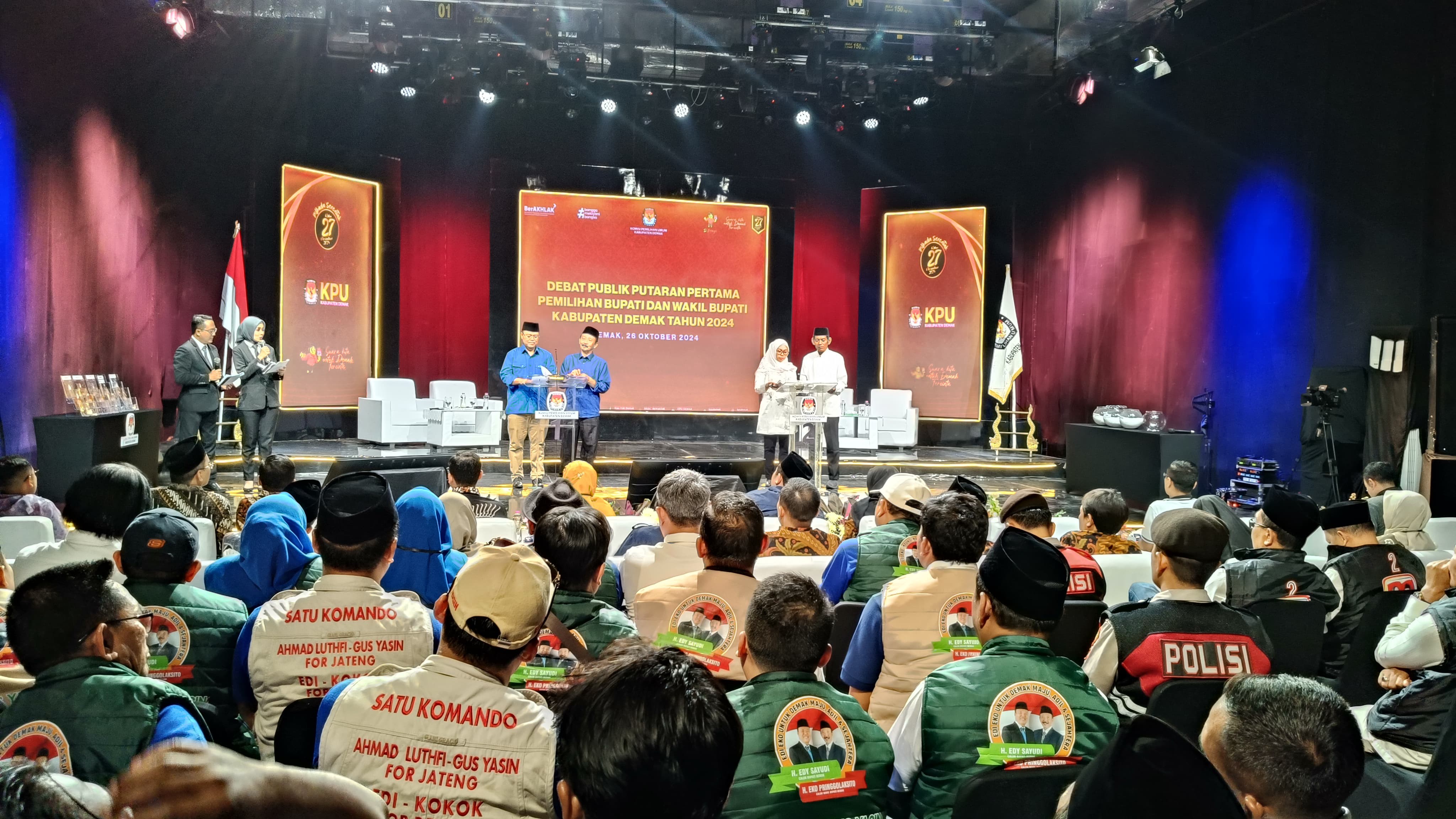 KPU Kabupaten Demak Siap Gelar Debat Kedua Pilkada 2024