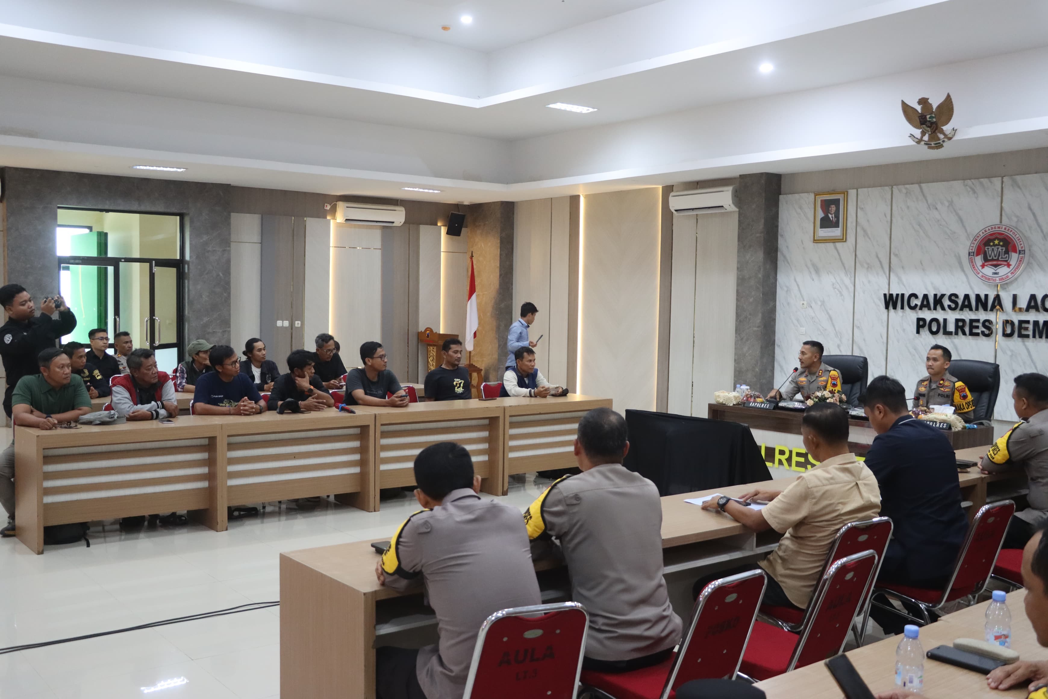 Polres Demak Profesional Dalam Penanganan, Pelanggaran Turun di Tahun 2025