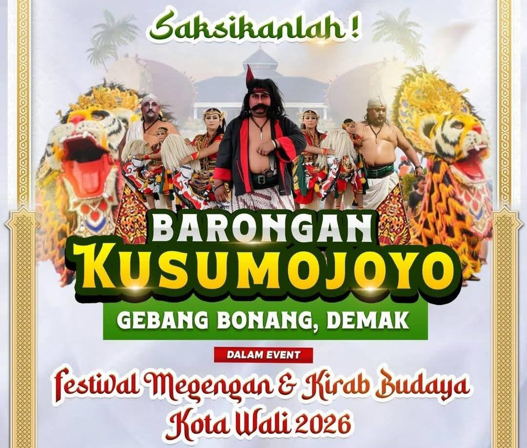 Festival Megengan Demak Hadirkan Barongan Hingga Ribuan Sate Keong