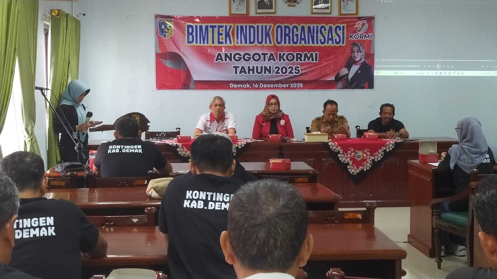 Bintek Induk Organisasi Olahraga KORMI Demak 2025